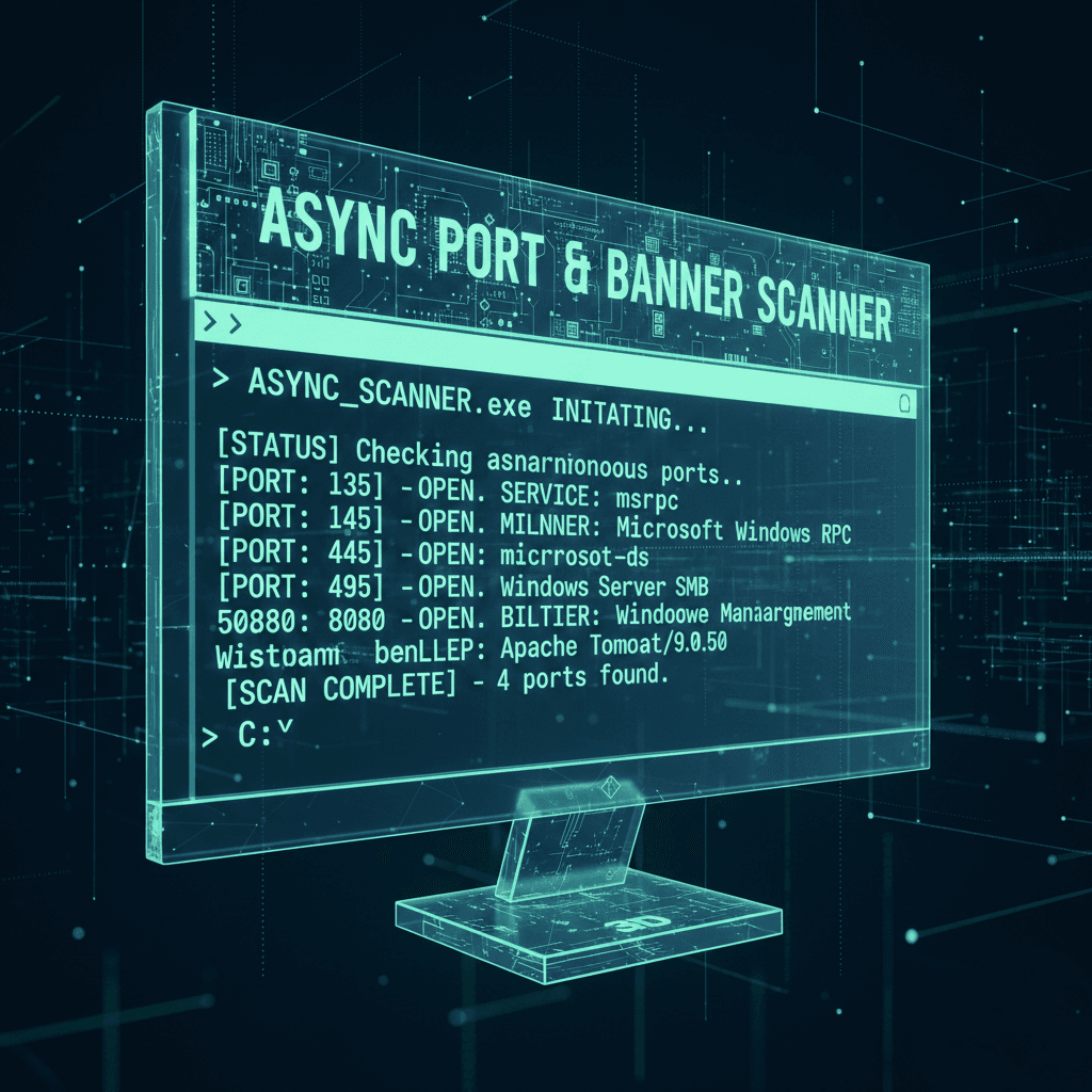 Async Port & Banner Scanner