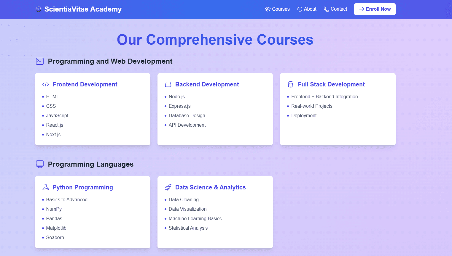 ScientiaVitae Academy